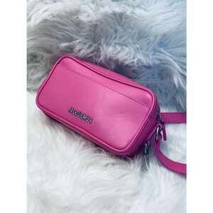 Jacquemus La Baneto Leather Crossbody Camera Bag